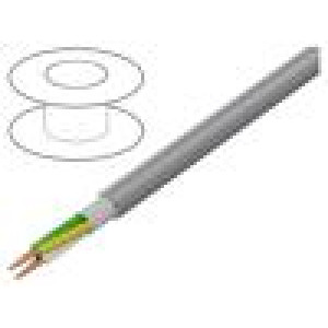 Vodič: ovládací SUPERTRONIC® 310-PVC 4x0,14mm2 PVC šedá lanko
