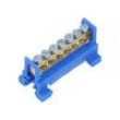 Konektor: svorkovnice 16mm2 póly: 1 svorky: 7 modrá TS35