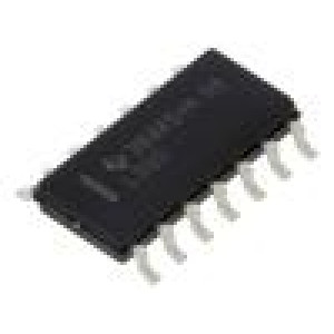 SN74LS00DR IC: číslicový NAND Ch: 4 IN: 2 SMD SO14 74LS