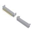 IDC PIN: 16 IDC,THT na PCB,na plochý kabel 1,27mm gold flash