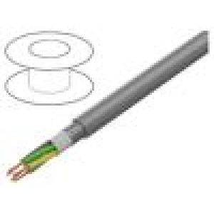 Vodič: ovládací SUPERTRONIC® 310-PVC 5x0,34mm2 PVC šedá lanko