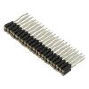 Zásuvka kolíkové zásuvka PIN: 42 přímý 2,54mm THT 2x21