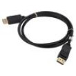 Kabel DisplayPort 1.4,HDCP 2.2 1m černá