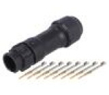 Konektor: kulatý zástrčka na kabel PIN: 8 vidlice s kontakty