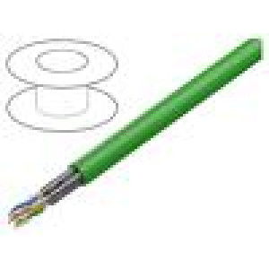 Vodič S/FTP 4x2x23AWG průmyslový Ethernet,PROFINET,externí