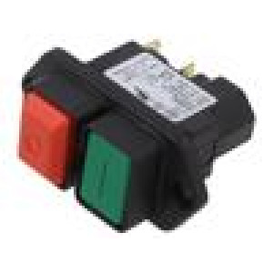 Undervoltage switch IP54 Body dim: 57x36x60mm 16A 230VAC