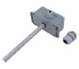 Převodník: teploty a vlhkosti 0÷100%RH -40÷80°C 12÷30VDC IP65