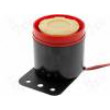 SYR-08 Akustický měnič piezoelektrický siréna 350mA Ø:55mm 12VDC