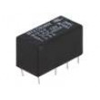 C93402 Relé elektromagnetické, signálové DPDT Ucívky:12VDC max250VAC