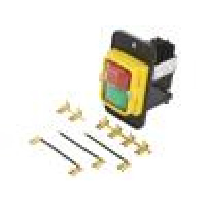 Undervoltage switch IP55 Body dim: 102x58x94mm 16A 400VAC