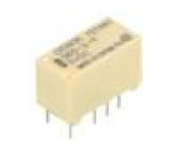 G6S-2-Y-5DC Relé elektromagnetické DPDT Ucívky:5VDC 0,5A/125VAC 2A/30VDC