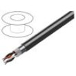 Vodič 2x2x24AWG RS232 lanko Cu tienený,fólie Al-PET PVC 152m