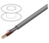 Vodič 3x18AWG tienený,fólie Al-PET PVC černá 600V 152m 500ft