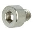 Šroub M4x4 0,7 Hlava: válcová imbus HEX 3mm DIN 912 ISO 4762