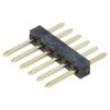Kolíková lišta kolíkové vidlice PIN: 6 přímý 1mm THT 1x6 L3mm
