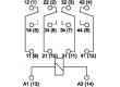 Relé elektromagnetické 4PDT Ucívky:6VDC 6A/250VAC 6A/24VDC