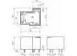 Relé elektromagnetické SPST-NO Ucívky:48VDC 40A/240VAC 40A