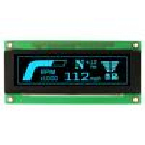 Zobrazovač: OLED grafický 2,8