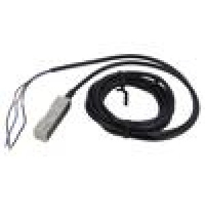 Čidlo: indukční 4mm PNP / NO Unap: 12÷24VDC 10mA kabel 2m IP67