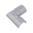 GOOBAY-90780 Angle connector silver W: 33mm H: 18mm