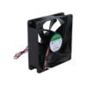 Ventilátor: DC axiální 92x92x25mm kuličkové Výst: typu R