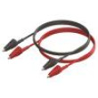 CT3810-100 Měřicí šňůry Ijmen: 10A Dél: 1m z obou stran,krokosvorka 18AWG