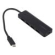 Hub USB USB A zásuvka x4,USB C zásuvka,USB C vidlice USB 3.1