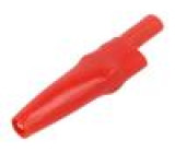 Krokosvorka 10A červená Rozs.uchop: max.7,9mm Izolace: PVC