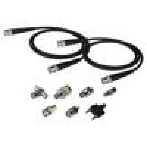 CT3739 Sada kabelů a adaptérů adaptér x7,měřicí šňůry x2 50Ω
