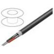 Vodič 2x16AWG 300V 305m Cu lanko černá CPR: Eca 1000ft