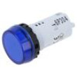 Kontrolka 22mm YW -20÷55°C Podsv: LED Ø22,5mm IP65 230VAC