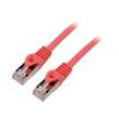 Patch cord U/UTP 6 lanko CCA PVC zelená 0,25m 26AWG Žíly: : 8