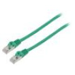 Patch cord F/UTP 6 lanko CCA PVC zelená 0,25m 26AWG Žíly: : 8