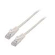 Patch cord U/UTP 5e lanko CCA PVC bílá 2m 26AWG Žíly: : 8