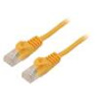 Patch cord U/UTP 5e lanko CCA PVC oranžová 1m 26AWG Žíly: : 8