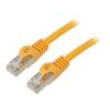Patch cord F/UTP 6 lanko CCA PVC žlutá 5m 26AWG Žíly: : 8 1ks.