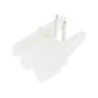 Zásuvka kabel-pl.spoj vidlice PA 2mm PIN: 2 THT 3A Obvod: 1x2