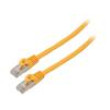 Patch cord F/UTP 6 lanko CCA PVC žlutá 15m 26AWG Žíly: : 8