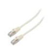 Patch cord F/UTP 6 lanko CCA PVC bílá 5m 26AWG Žíly: : 8 1ks.