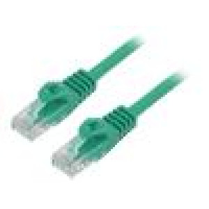 Patch cord F/UTP 6 lanko CCA PVC zelená 30m 26AWG Žíly: : 8