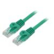 Patch cord F/UTP 6 lanko CCA PVC zelená 0,5m 26AWG Žíly: : 8