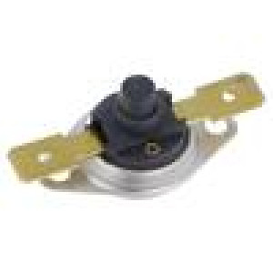 Čidlo: termostat NC 150°C 16A 250VAC konektor 6,3mm ±15°C