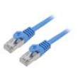 Patch cord F/UTP 6 lanko CCA PVC modrá 20m 26AWG Žíly: : 8