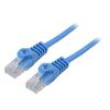 Patch cord U/UTP 5e lanko CCA PVC modrá 2m 26AWG Žíly: : 8