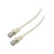 Patch cord F/UTP 6 lanko CCA PVC bílá 1,5m 26AWG Žíly: : 8