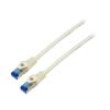 Patch cord S/FTP 6a lanko CCA LSZH bílá 2m 26AWG Žíly: : 8