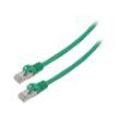 Patch cord F/UTP 6 lanko CCA PVC zelená 10m 26AWG Žíly: : 8