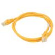 Patch cord U/UTP 6 lanko CCA PVC oranžová 1m 26AWG Žíly: : 8