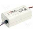 Zdroj pro LED diody, spínaný 15W 15VDC 1A 90-264VAC IP30 100g