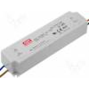 Zdroj pro LED diody, spínaný 60W 48VDC 1,25A 90-264VAC IP67
